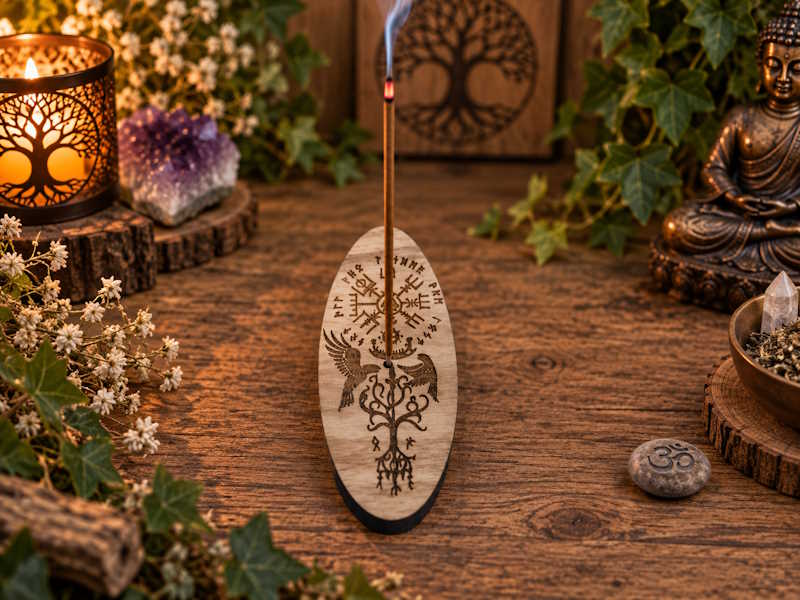 Incensario Vikingo Vegvisir